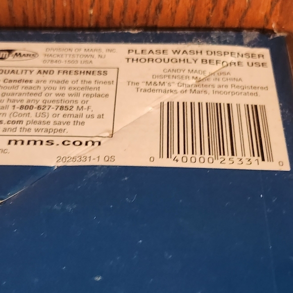 VINTAGE M&M's Wild Thing Roller Coaster Dispenser 2nd Limited Edition NWT - Picture 10 of 10